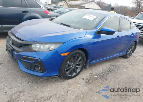 2020 Honda Civic Ex from USA, damaged, VIN SHHFK7H65LU201581